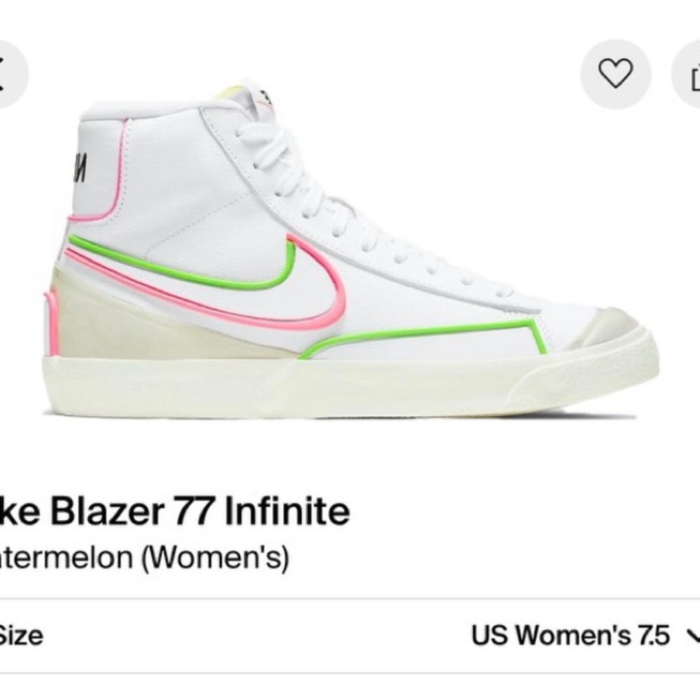 Nike Blazer 77 Infinite (Women’s) in Watermelon